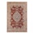 Shabby Chic Vintage Red/Tan Wool Rug - 10'3'' X 13'7'' For Sale