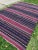 Shabby Chic 1930s Vintage Nomadic Plant Dye Navy Blue Large Kilim Rug For Sale - Image 3 of 12