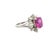 Early 21st Century 4.13 Carat No-Heat Pink Sapphire Diamond Platinum Ring, Gia Certified, Size 7.25 For Sale - Image 5 of 6
