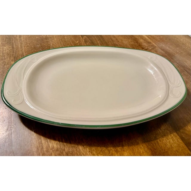 Homer Laughlin Lyrica Platter For Sale - Image 11 of 12