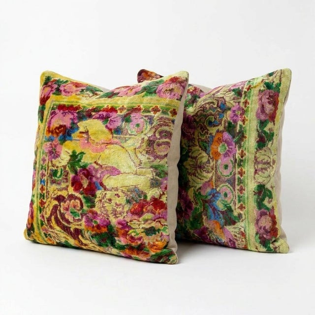Handmade Turkish Kilim Pillow • Decorative Pillow Vintage Rug Pillow • Pair Pillow Handwoven Vintage Kilim Pillow • Throw...