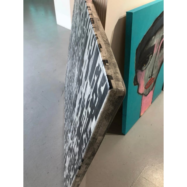 Cecil Touchon Cecil Touchon, Collage on Panel Titled: “PDP713”, 2017 For Sale - Image 4 of 8