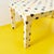 Designer Table in Polka Dot Laminated Wood For Sale - Image 3 of 14