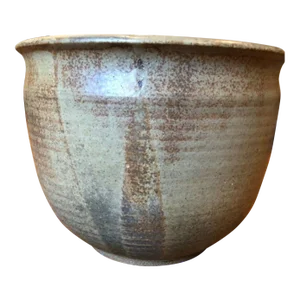 1960s Joel Edwards Abstract California Studio Pottery Large Bowl or Planter