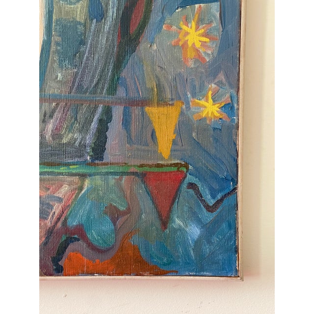 1970s “Le Venus” French Oil on Canvas by Robert Pfeiffer, Framed, Signed '71 For Sale - Image 5 of 15