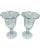 Mid 20th Century Mid 20th Century Sundae Dessert Diner Parfait Fluted Ice Cream Glasses- a Pair For Sale - Image 5 of 12