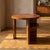 Art Deco Round Wood Side Table with Shelf For Sale - Image 11 of 11