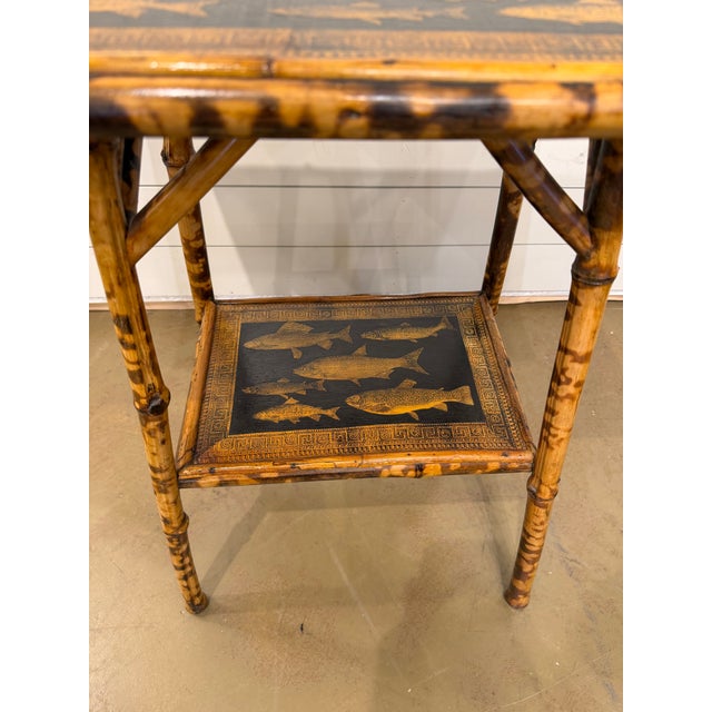 Wood 19th Century English Decoupage Side Table For Sale - Image 7 of 7