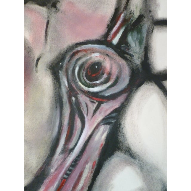 Contemporary "In Threes" Huge Expressionistic Acrylic Painting by Scott A. Spencer For Sale - Image 3 of 6