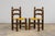 Set of Six French Modernist Dining Chairs, Oak & Rush, 1960 For Sale - Image 13 of 18
