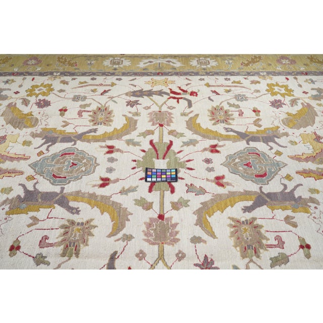 Textile Contemporary Sumak Rug 10'0'' X 14'0'' For Sale - Image 7 of 9