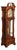 Ridgeway Traditional Cherry Grandfather Clock For Sale