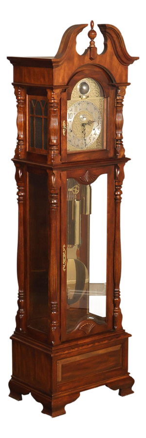 Ridgeway Traditional Cherry Grandfather Clock