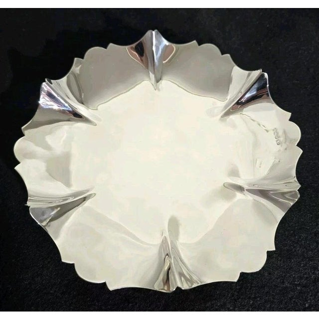 Viners Sterling Silver Cake Stand, Sheffield, 1936 For Sale - Image 16 of 18