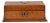 Antique English Oak Box With Shield For Sale
