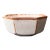 Vintage Original Studio Pottery Octagon Bowl For Sale