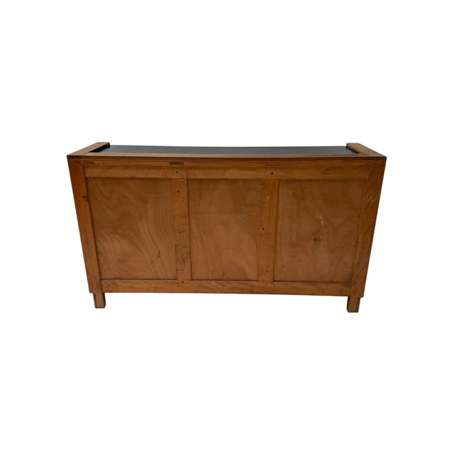 Art Deco Dutch Oak Credenza by J.A. Muntendam, 1920s For Sale - Image 4 of 11