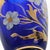 Bohemian Czech Hand-Blown Cobalt Blue Enamel & Fire-Gilt Cabinet Vase 8" For Sale - Image 9 of 17