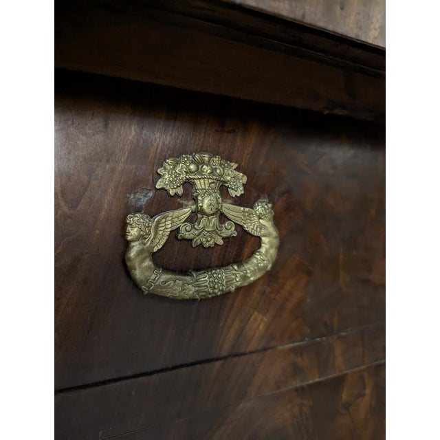 Empire Chest of Drawers with Bronze Fittings For Sale - Image 5 of 13