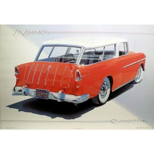Harold Cleworth 1955 Chevrolet Nomad Poster For Sale