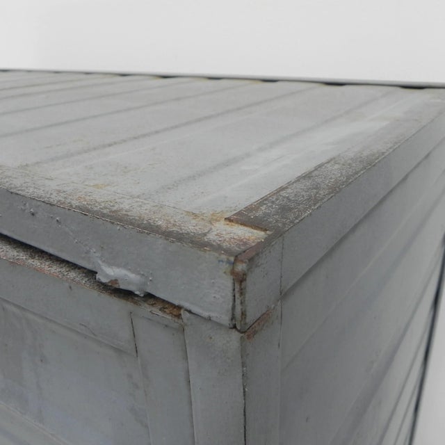 Industrial Steel Locker With 3 Doors For Sale - Image 4 of 18