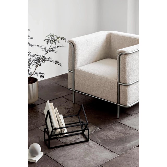 Modern Grey Lounge Chair by Kristina Dam Studio For Sale - Image 6 of 13