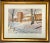 Wood Watercolor Painting of New England Barn in Winter For Sale - Image 7 of 7