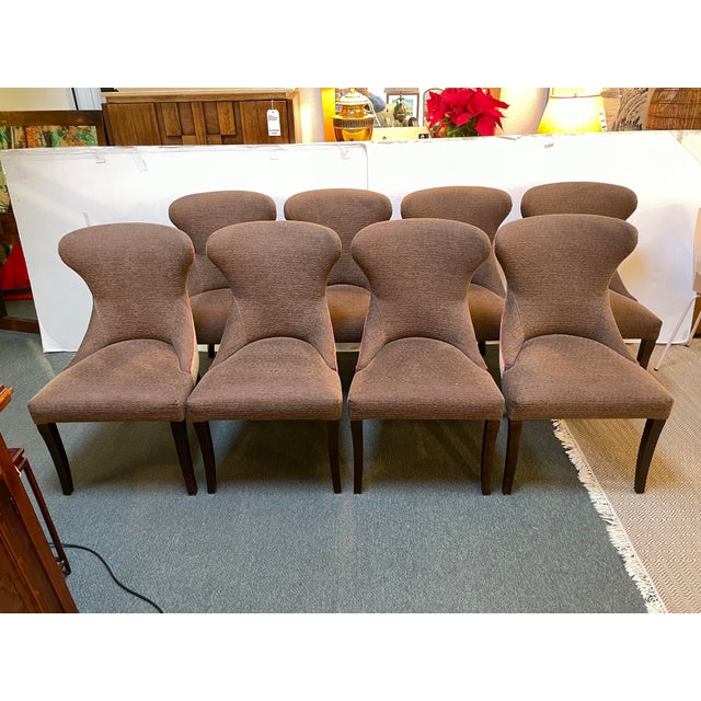 Lee Industries No. 5663 Dining Chairs, Set of Eight Chairish