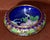Chinese Vintage Chinese Small Cloisonné Bowl With Floral Interior For Sale - Image 3 of 13
