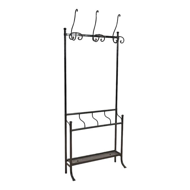 Iron Coat Rack, Early 1900s For Sale
