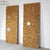 Decorative Wooden Panels with Mirrors, Set of 2 For Sale - Image 3 of 7