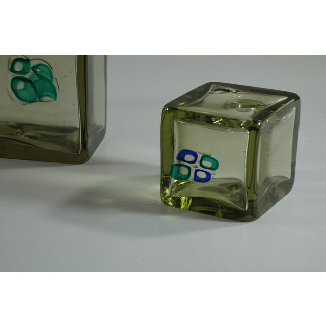 Murrine Murano Glass Vases by Fulvio Bianconi, 1964, Set of 3 For Sale - Image 10 of 15