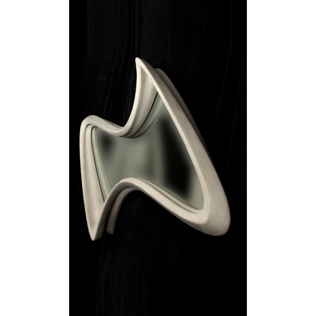 Contemporary Mirror No. 5 - Sculptural Wall Object For Sale - Image 3 of 10