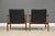 Wood 1950s Finn Juhl 138 Easy Lounge Chairs for France and Son- A Pair For Sale - Image 7 of 11