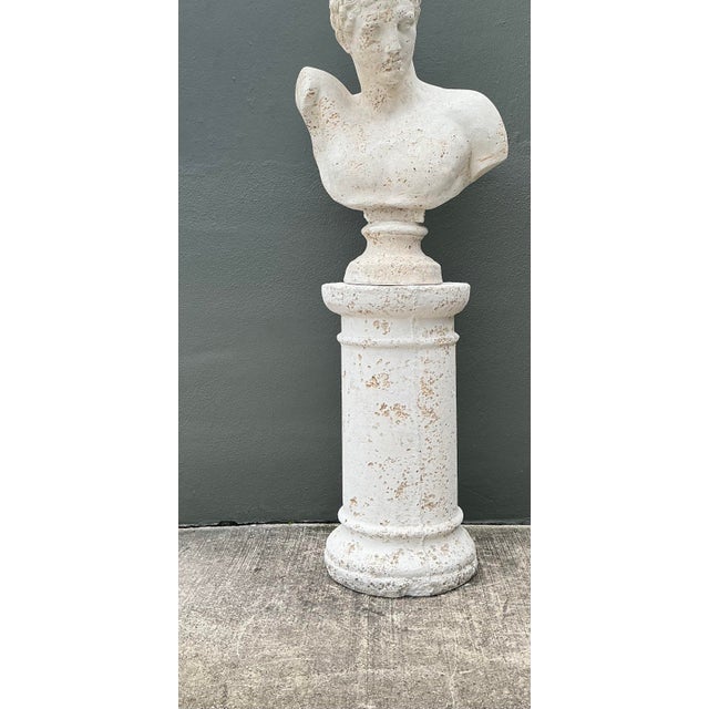 Vintage Italian Monumental Painted Terracotta Zebra For Sale - Image 11 of 12