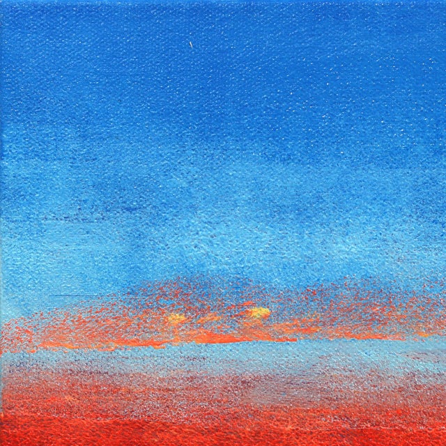 Heat Wave - Original Modern Beach Scene Acrylic Painting on Canvas For Sale In Los Angeles - Image 6 of 9
