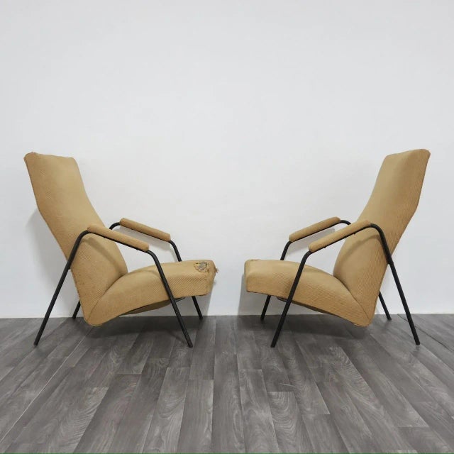 Modernariato Armchairs by Alf Svensson for Ljung Industrier, 1950s, Set of 2 For Sale - Image 4 of 15
