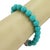 This Stephen Webster Sterling Silver 10mm Turquoise Bead Bracelet is a stunning piece of fine jewelry. Crafted with 925...