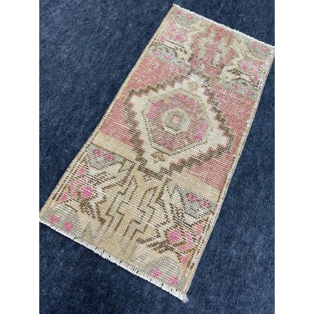 Early 21st Century Turkish Yastik Rug 1'4" x 2'9" For Sale - Image 5 of 5