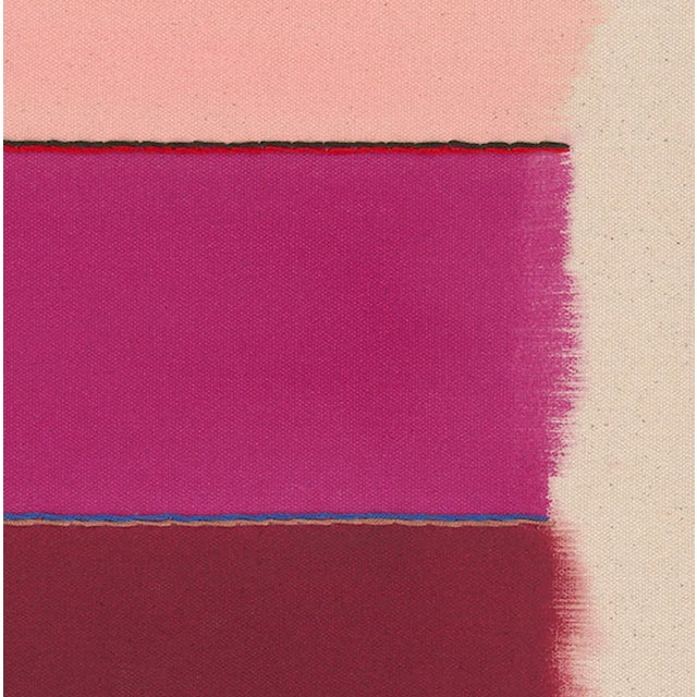 'Raspberry Stack' Fine Art Print by Emily Keating Snyder Printed on archival matte paper (no physical embroidery is...