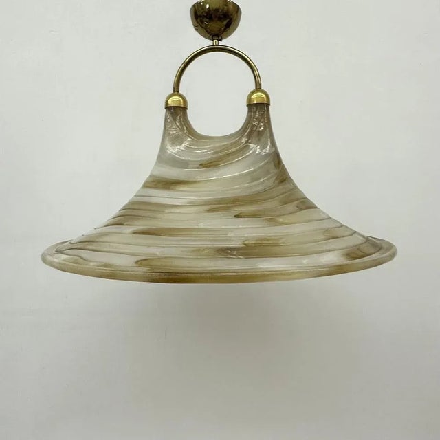 Space Age Ceiling Lamp from Cristallux, 1970s For Sale - Image 11 of 11