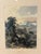 A beautifully detailed European landscape print titled *Val St. Nicola (Switzerland)*, depicting a picturesque Swiss...