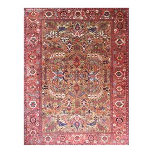 Mid 20th Century Persian Heriz Rug