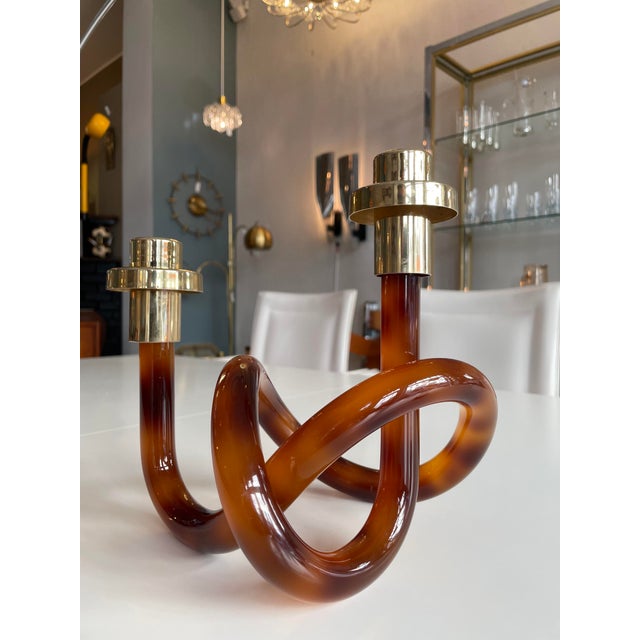 1970s Vintage Candleholder by Elaine Bescheide for Dorothy Thorpe, 1970s For Sale - Image 5 of 8