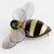 Cilea Paris designed this stunning, dimensional honey bee brooch. This rare fantasy-inspired artisanal resin brooch...