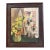 1960’s Original Interior Still Life Painting With Siamese Cats Hand Made Frame For Sale