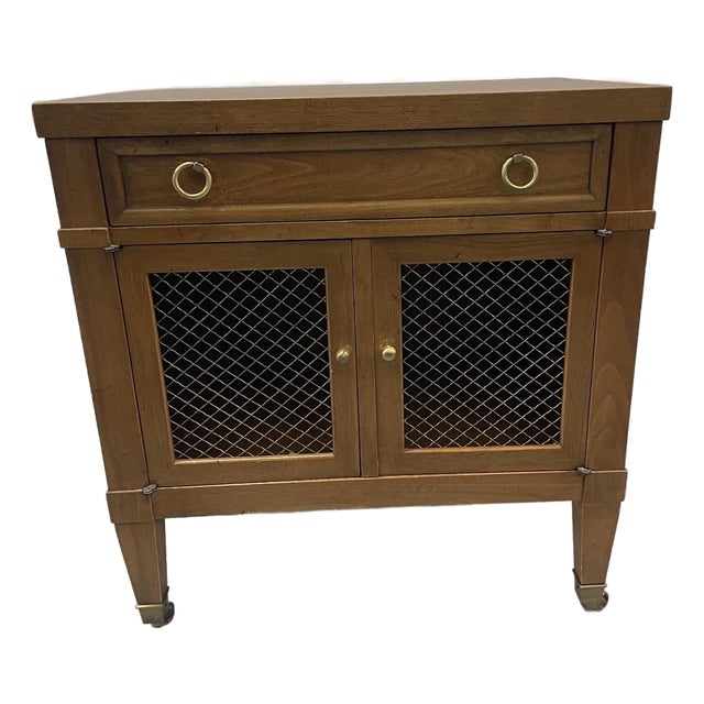 Traditional Nightstand by Milling Road Baker Furniture For Sale