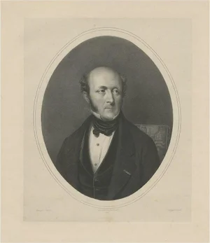 Schuber & Degobert after J.J. Eechout, Untitled Portrait, 1850, Paper