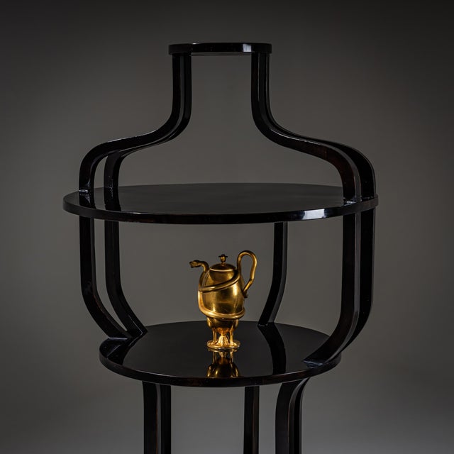 Ebonized Étagère, Vienna, Austria, Early 19th Century For Sale - Image 6 of 11