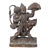 Vintage Indian Brass Hanuman Hindu Deity Sculpture Temple Altar Figure For Sale
